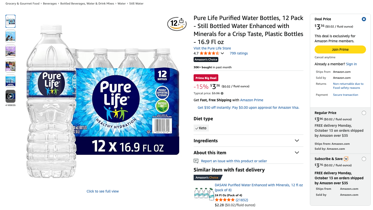 Amazon Water